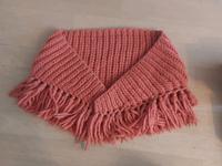Poncho lachsfarben handmade  (Orange, pink) Bayern - Baiersdorf Vorschau