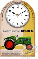 Oldtimer Wanduhr Motiv Deutz D 30 S Geschenk Schlepper Nordrhein-Westfalen - Bad Berleburg Vorschau