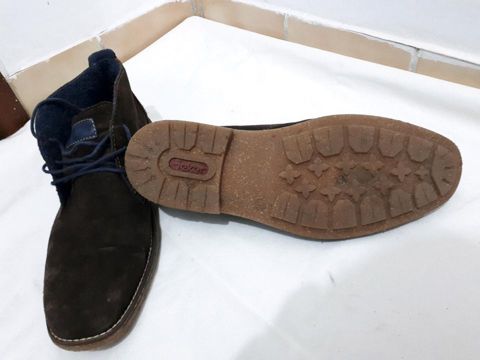 Herren Schuhe Desert Boots von Rieker große 44 in Konz