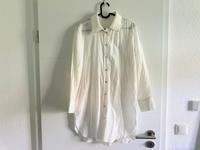 Neuwertige Mango Bluse Blusenkleid Leinenmischung 36 S weiß creme Findorff - Findorff-Bürgerweide Vorschau