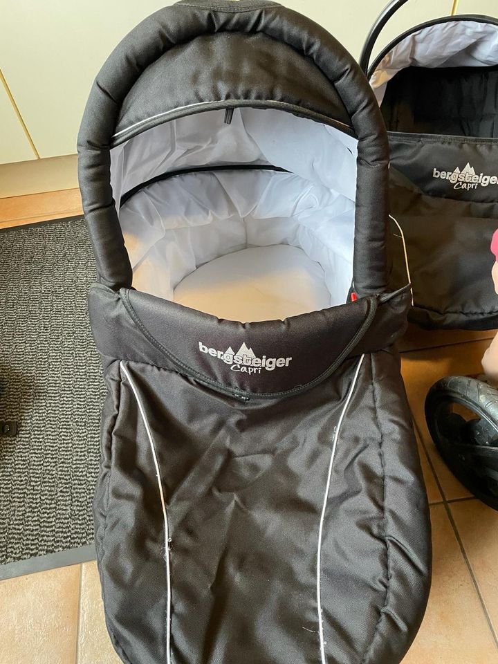 Kinderwagen Bergsteiger 3 in 1 Capri (gebraucht - super Zustand) in Varel