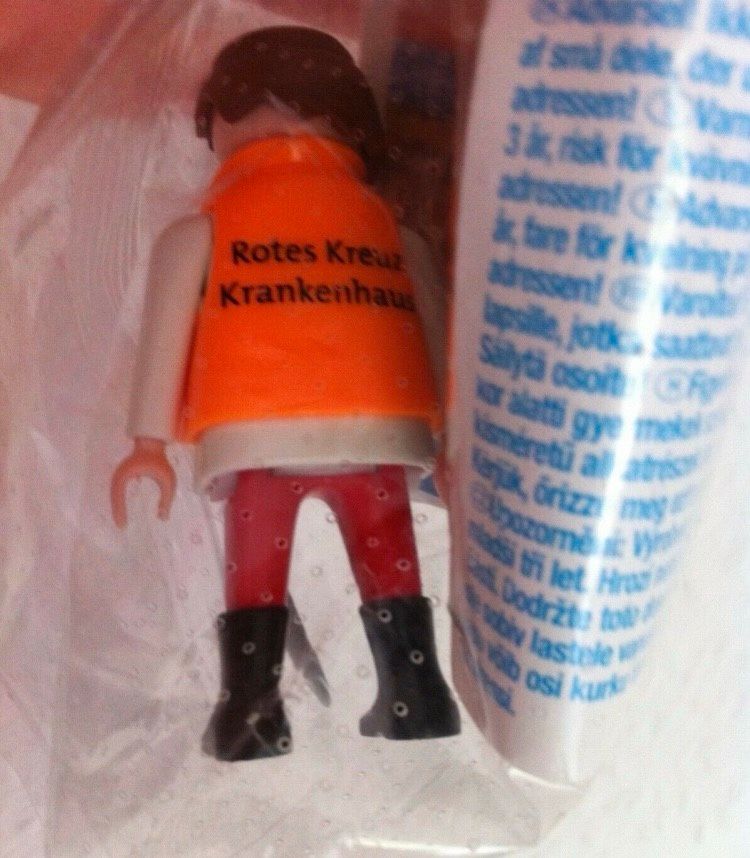 OVP Playmobil Rotes Kreuz Krankenhaus (RKK) Bauarbeiter Promo in Bremen