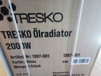 Ölradioator TRESKO 2000W Neu und unbenutzt verpackt ungeöffnet Kr. Dachau - Petershausen Vorschau