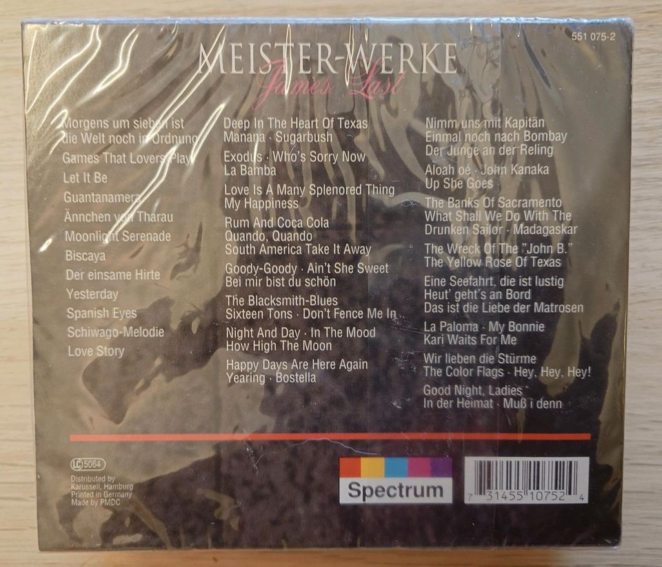 James Last - Meisterwerke CD-Box OVP in Endingen