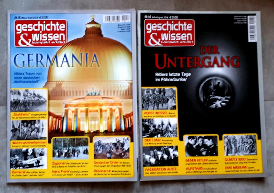 Geschichte & Wissen Magazine - GERMANIA & Der Untergang in Schneeberg