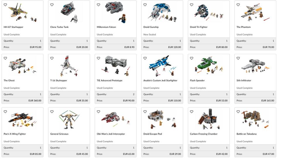 ✅LEGO® Star Wars Sets verschiedene: Sammlung/ Konvolut✅ in Aichach