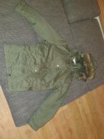 Mantel Jacke Übergangsjacke Gr 134/140  Mädchen Khaki Niedersachsen - Seevetal Vorschau