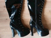 TOP Kassiopeya Plateau Overknee Stiefel mit weitem Schaft Niedersachsen - Rastdorf Vorschau