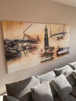 Hamburg Bild Leinwand 200 x 100 cm Michel Reeperbahn Alster Eimsbüttel - Hamburg Harvestehude Vorschau