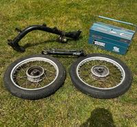 Simson S51 Rahmen + Zubehör / S50/S51/Schwalbe/DDR Sachsen-Anhalt - Dessau-Roßlau Vorschau