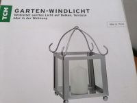 Garten Windlicht TCM Höhe ca. 35 cm grau Niedersachsen - Bad Laer Vorschau