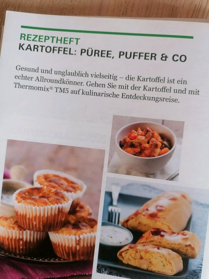 Rezepthefte Thermomix TM5 Brotaufstriche Kartoffel Püree Puffer in Lüneburg