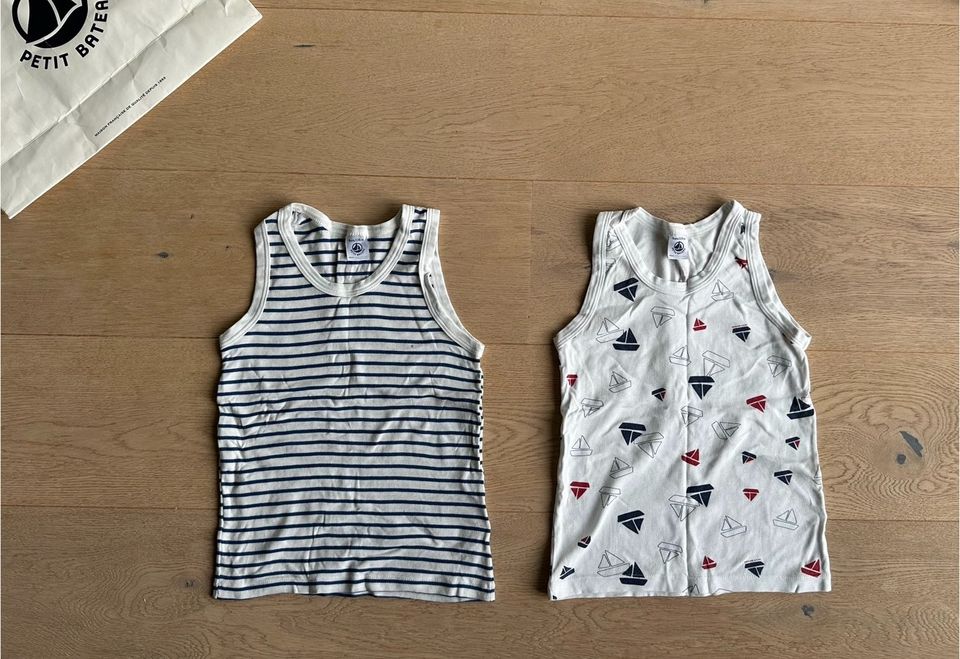 PETIT BATEAU❤️2 wunderschöne Unterhemden in Gr. 128cm/ 8ans❤️ in Berlin