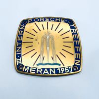 PORSCHE TREFFEN MERAN 1957 EMAILLE PLAKETTE OLDTIMER 356 Niedersachsen - Wennigsen Vorschau