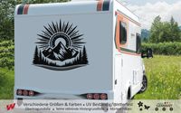 Berglandschaft | Wohnmobil, Wohnwagen Camping Aufkleber Nordrhein-Westfalen - Viersen Vorschau