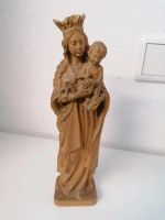 Alte Holzfigur Maria Jesus Weintrauben handgeschnitzt Frankfurt am Main - Eckenheim Vorschau