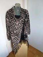 Taifun Poncho Strickjacke modern Leoprint Leo Muster Animalmuster Nordrhein-Westfalen - Siegen Vorschau