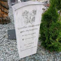Grabmal, Grabstein aus Holz individuell gefertigt. Sachsen - Crimmitschau Vorschau