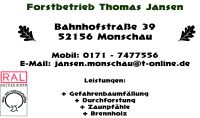 Brennholz (Buche, Eiche,Birke) trocken oder frisch Nordrhein-Westfalen - Monschau Vorschau