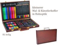 Malset 81-Teilig eleganter kl. Künstlerkoffer Holz Geschenkidee Sachsen - Pegau Vorschau