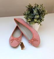 Neu Gr. 41 Ballerinas Ballerina von 5th Avenue lachs apricot rose Bayern - Forchheim Vorschau