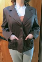 Blazer braun Gr. 42 XL Baumwolle Damen-Jacke Niedersachsen - Thedinghausen Vorschau