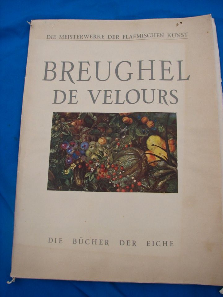 Flamen Kunst Breughel de Velours Monographie Jacques Combe 1943 in Kirkel