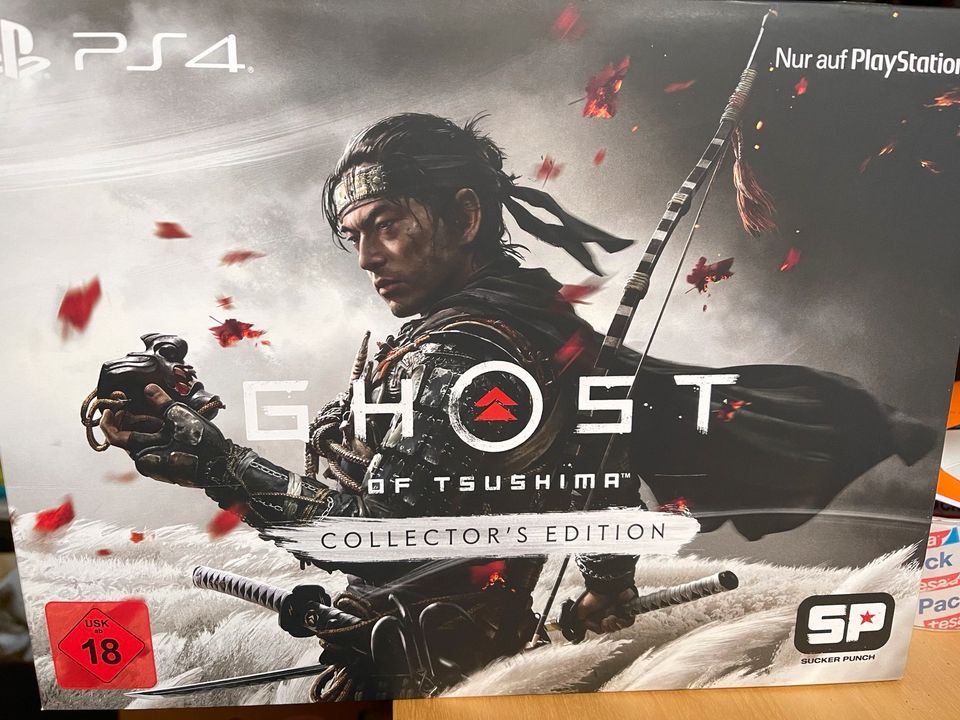 PS4 Ghost of Tsushima Collectors Edition OHNE SPIEL! in Althengstett