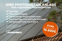 8 kWp Komplettpaket Photovoltaik Anlage inkl. Speicher und Montage Berlin - Spandau Vorschau