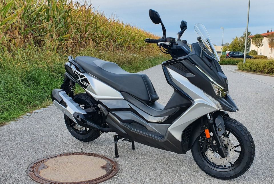 Kymco DT X360 125i ABS silver/black lagernd in Ainring