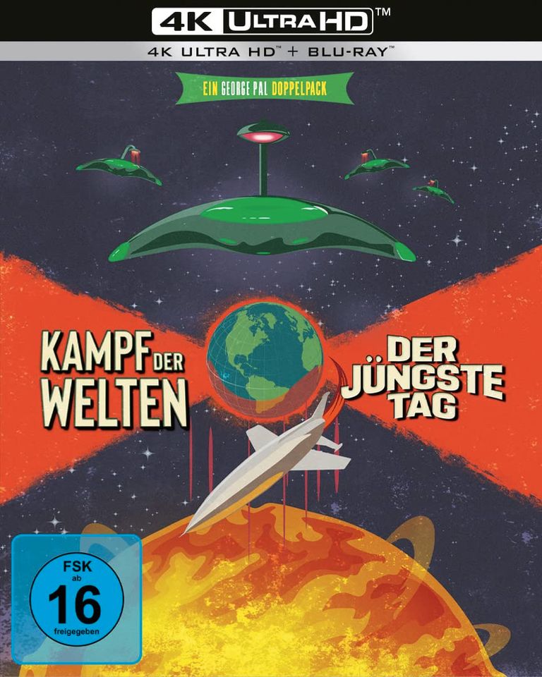 Kampf der Welten & Der jüngste Tag Collector's Edition 4K Blu-Ray in Hürth