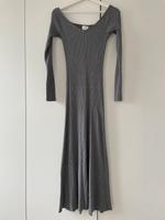 H&M schulterfreies Midikleid in Rippstrick Essen - Bredeney Vorschau
