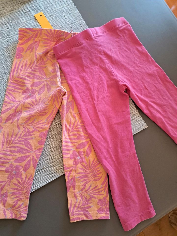 Capri 3/4  hosen leggins set mädchen 116 H&M in Nesselwang