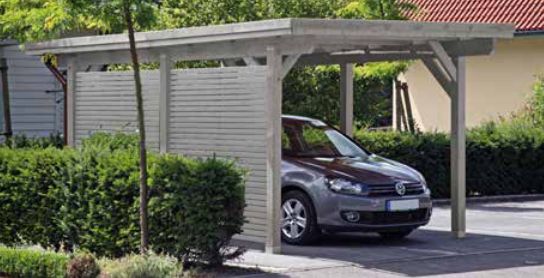 Carport als Bausatz oder Montage aus Holz Auto Wohnwagen in Gummersbach