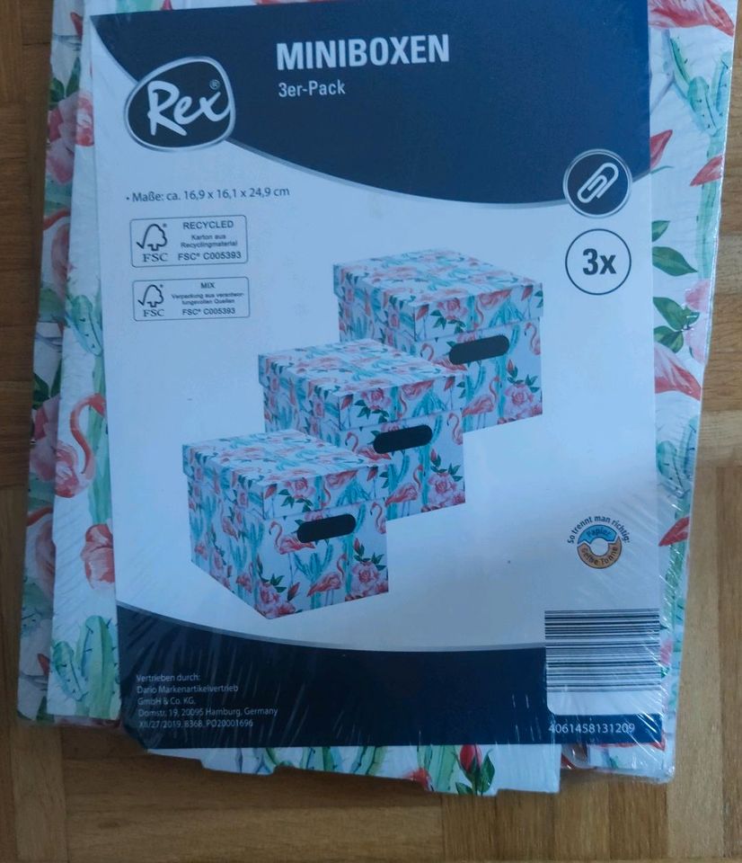 Neu Boxen Set unbenutzt Flamingo Rex 5 teilig original verpackt in München