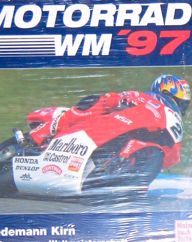 Motorrad WM 1997 Ralf Waldmann Max Biaggi Mick Doohan in Callenberg b Hohenstein-Ernstthal