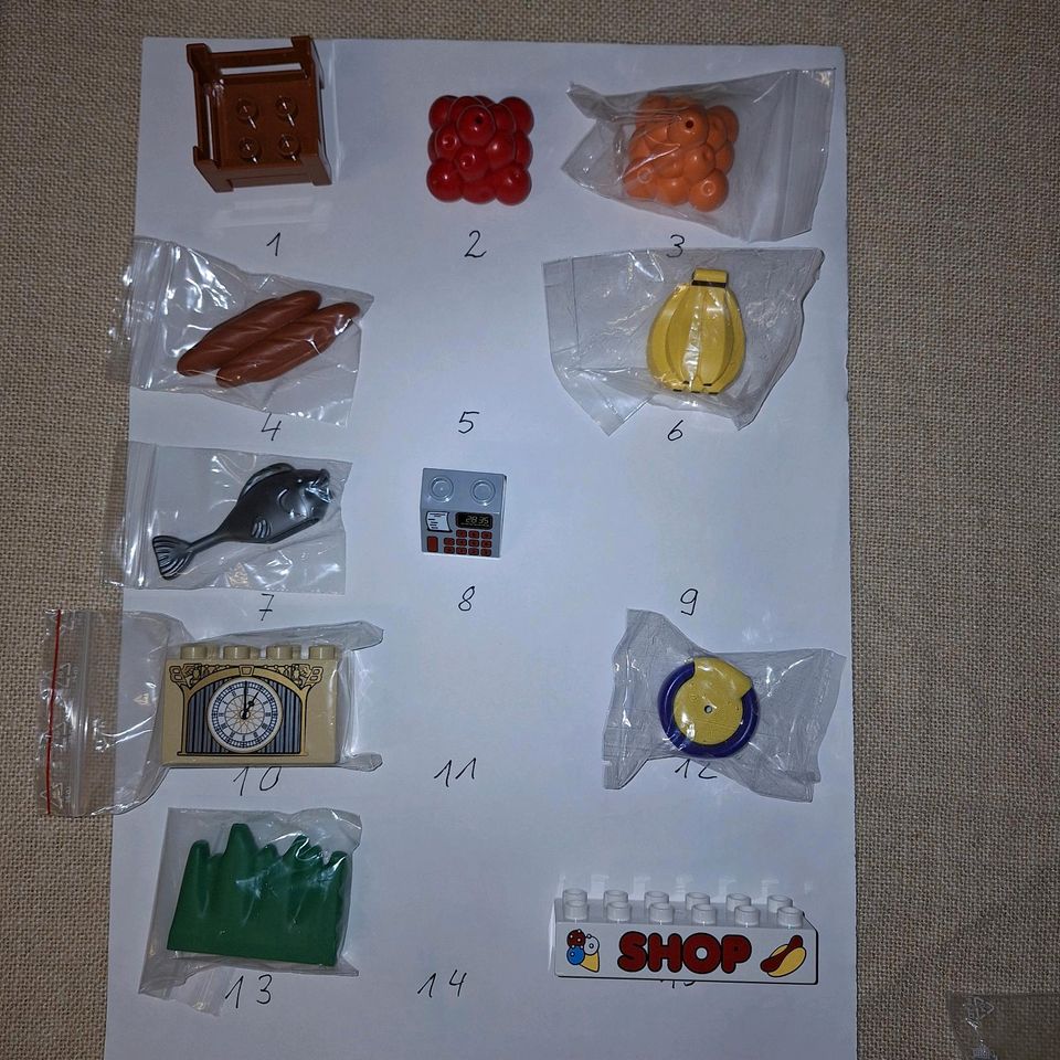 Lego Duplo Motivsteine Obst Gemüse Bauernhof Kaufladen usw. NEU in Gingen an der Fils