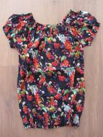 Sommer-Top Damen, Schwarz-Bunt, Gr. 36, kurzarm, Orsay Baden-Württemberg - Nürtingen Vorschau