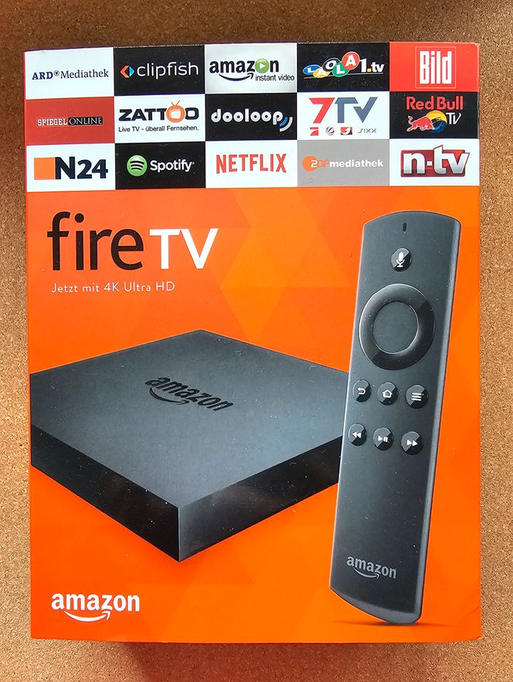 ❌ Fire TV 4k OVP mit RJ45 SD-Slot und USB-Anschluss ❌ in Quickborn