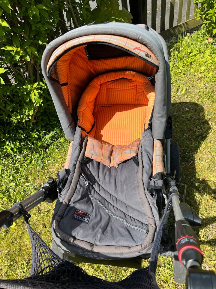 Hartan Kinderwagen/Buggy/Karre Topline S orange/grau in Liebenburg