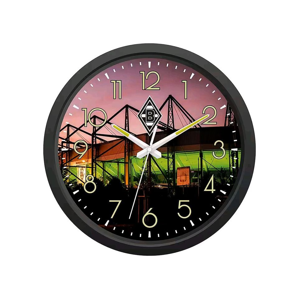 BORUSSIA MÖNCHENGLADBACH Wanduhr Glow in Sassenberg