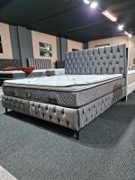 Boxspringbett 180x200 Samt Stoff Anthrazit Chesterfield Neuware Nordrhein-Westfalen - Oberhausen Vorschau