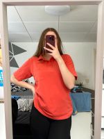 Orange/ roter Oversized Shirt Baden-Württemberg - Weil am Rhein Vorschau