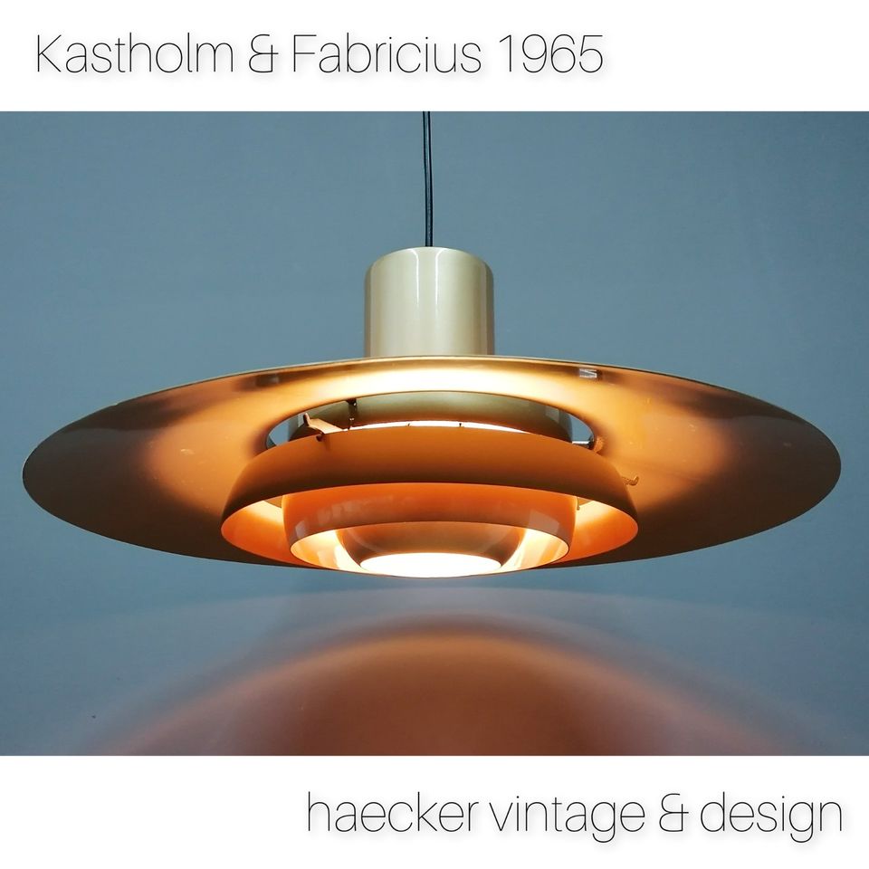 Louis Poulsen / Flipper Lampe zu danish design mid century 70er in Bochum