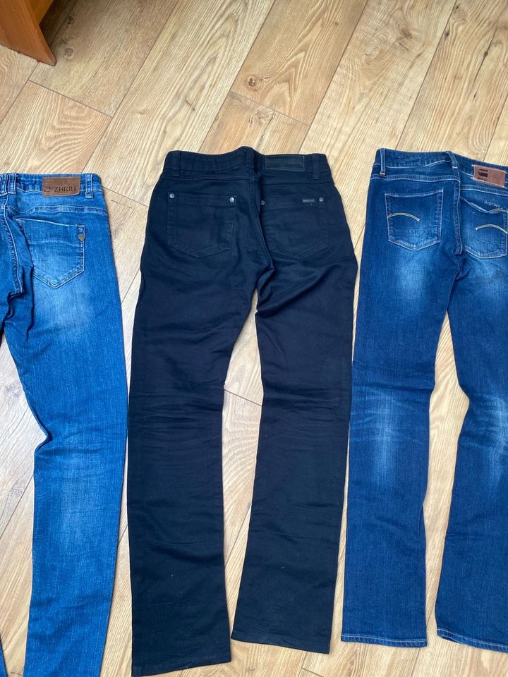 Jeans zhrill only g-Star blau schwarz 26 34 34 24 in Brandenburg an der Havel