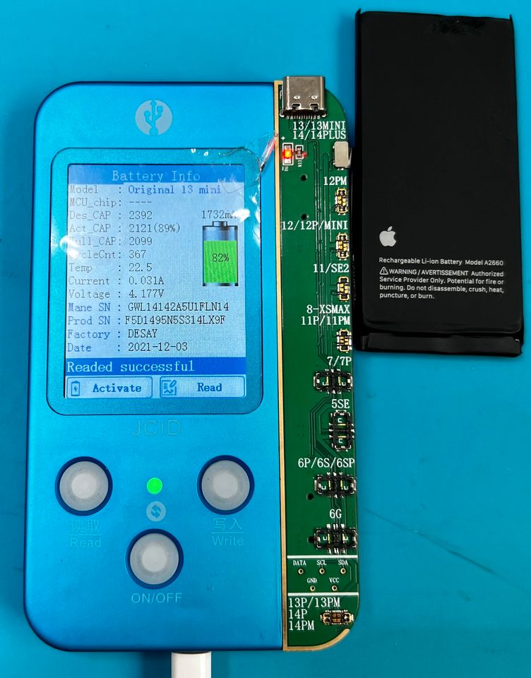 Original Apple iphone 13 Mini 89% Akku Kapazität Batterie Pulled in Kernen im Remstal