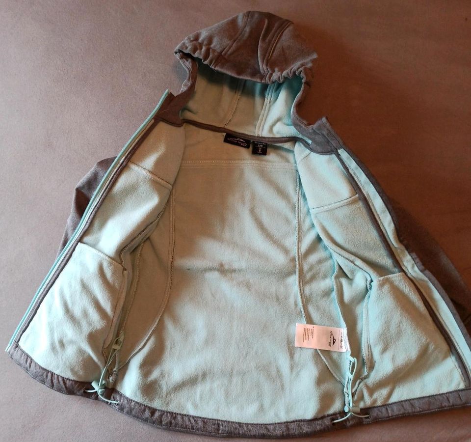 Softshelljacke Größe 128, silber mint in Dresden