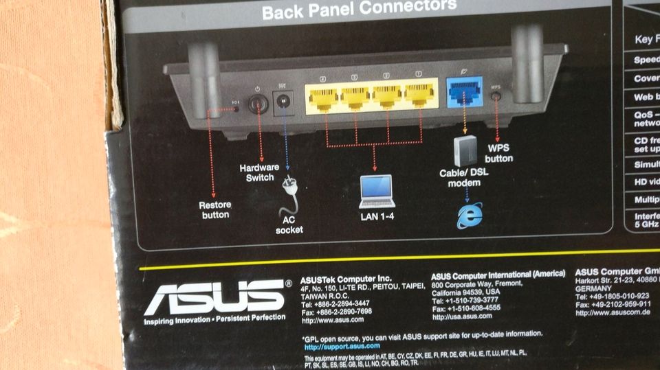 ASUS RT-N12E N300 Router in Duisburg