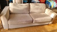 Sofa Couch 3 Sitzer Stoff beige Kr. Dachau - Dachau Vorschau