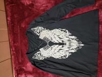 La-Shirt Gr. XL Flügel rockig Shein Curve Langarmshirt Bayern - Dietenhofen Vorschau